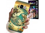 Custodia Per Samsung Galaxy S8 - Segno Zodiacale, Pesci Astronomia + Lamina