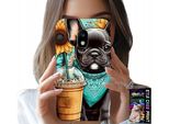 Custodia Per Samsung Galaxy J5 2017 - Bulldog Coffi Love, Girasoli, Custodia Psi