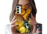 Custodia Per Samsung Galaxy M23 - Ananas Frutta Custodia + Vetro