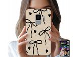 Custodia Per Samsung Galaxy S9 - Fiocco Beige Disegni Moda