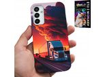 Custodia Per Samsung Galaxy M13 4G - Custodia Tir Truck + Vetro Temperato