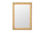 Mo.Wa Specchio Da Parete Moderno Oro 69X49 Rettangolare Cornice In Legno Classico Camera Da Letto Corridoio Poltrona Specchio Guardaroba Specchio Medicazione Soggiorno