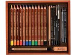 Pastelli Acquerellabili Koh-I-Noor Progresso (Set Artistico) In Astuccio Di Legno