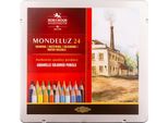 Pastelli Acquerellabili Koh-I-Noor Mondeluz - Paesaggio 24 Pezzi In Scatola Di Latta