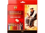 Pastelli Artistici Acquerellabili Koh-I-Noor Mondeluz Set Artistico 36 Pz