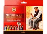 Pastelli Artistici Acquerellabili Koh-I-Noor Mondeluz Set Artistico 24 Pezzi