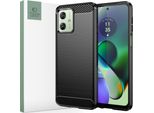 Tech-Protect Tpucarbon Motorola Moto G54 5G / G54 5G Power Edition Nero