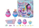 Animali Hatchimals Nella Vasca Da Bagno Con Cambio Di Colore