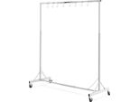 Cavalletto Per Verniciatura Vevor, Regolabile In Altezza Da 1,5 A 2,1 M, Capacità Di Carico Di 30 Kg, Cavalletto Per Verniciatura Di Autoveicoli, Cavalletto Per Asciugatura Vernici Con 8 Ganci E 4 Ruote Piroettanti,