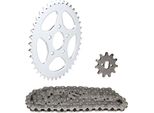 Set Di Catene 3 Pezzi Argento 11/40 Denti ZüNdapp Za 40 Tipo 460 / Zd 30 Tipo 446-200 (Fg 9030749-9235093) / Zr 30 Tipo 447