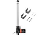 Succebuy 12 V, 14 Pollici Attuatore Lineare Per Impieghi Gravosi 1320 Lbs/6000 N, 0,19 Pollici/S Attuatore Di Movimento Lineare Con Staffa Di Montaggio E Protezione IP44 Per Porte Elettriche, Macchinari Industriali, Navi, Cargo