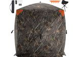 Succebuy Tenda Da Caccia Trasparente A 270°, Tenda Pop-Up Per Cervi Da 2-3 Persone Con Borsa Per Il Trasporto, Tenda Portatile, Rete Unidirezionale Per La Caccia Al Tacchino E Al Cervo, Tessuto Mimetico