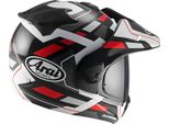 Casco Arai TOUR-X5 Match Enduro, Bianco/Nero/Rosso, M (57/58)