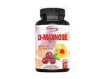 D-Mannosio 1400Mg (120 Capsule) Integratore Alimentare, Tratto Urinario, Sistema Urinario, Tratto Urinario, Perdita Di Urina, Pulizia, Disintossicazione, Salute Del Tratto Urinario