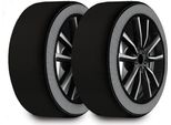 Dac | Calze Da Neve - 275/40 R18 - 2 Pezzi - Catena Da Neve Tessile Per Pneumatici - Omologata - Dac Easy Go 3D - Misura L