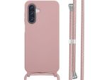 Samsung Galaxy A17/Samsung Galaxy A17 Custodia - Silicone - Imoshion Custodia Morbida/Custodia Con Cinturino/Cover Posteriore - Rosa