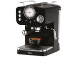 Zilan Espressomaschine Mit MilchaufschäUmer SiebträGermaschine 15 Bar 1.25L Schwarz
