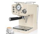 Zilan Espressomaschine Mit MilchaufschäUmer SiebträGermaschine 15 Bar 1.25L Gelb