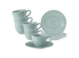 Seltmann Weiden Kaffeetassen Mit Untertassen Beat Color Glaze 260 Ml 6Er Set