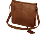 Borsa Messenger In Pelle Eastern Counties EL152 (Taglia Unica) (Marrone Chiaro)