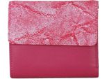 Portafoglio Da Donna In Pelle Delle Contee Orientali Anais EL300 (Taglia Unica) (Fucsia/Rosa)