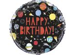 Palloncino In Alluminio Colorato Happy Birthday 45 Cm - Taglia Unica