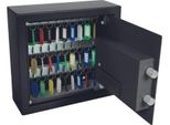 Cassaforte Con Serratura A Chiave - 28 X 30 X 10 Cm - 30 Chiavi