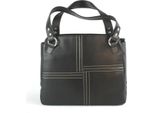 Eastern Counties Leather - Borsa Da Donna "Janie"", Pelle EL417 (Taglia Unica) (Nero)"