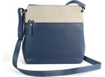 Eastern Counties Leather - Borsa Da Donna "Opal"", Pelle EL418 (Taglia Unica) (Blu Inchiostro/Grigio)"