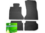 DK0310 - Set Di Tappetini In Gomma Adatti Alla Serie 1 (E87) 2004-2011 Nero