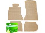 DK0312 - Set Di Tappetini In Gomma Adatti Alla Serie 1 (E87) 2004-2011 Beige