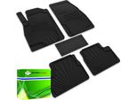 DK0510 - Set Di Tappetini In Gomma Per Corsa D 2006-2014 Nero
