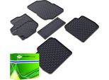 DK1030 - Set Di Tappetini In Gomma Adatti Per 301 Dal 2012-> Nero