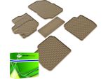 DK1032 - Set Di Tappetini In Gomma Adatti Per 301 Dal 2012-> Beige