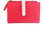 Eastern Counties Leather - Portafoglio Da Donna In Pelle A Contrasto EL424 (Taglia Unica) (Melone/Avorio)