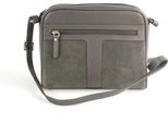 Eastern Counties Leather - Borsa Da Donna "Margot"", In Pelle Scamosciata EL402 (Taglia Unica) (Grigio Scuro)"