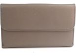 Eastern Counties Leather - Portafoglio In Pelle "Bridget"" A Contrasto EL364 (Taglia Unica) (Verde Acqua/Turchese)"