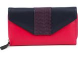 Eastern Counties Leather - Portafoglio In Pelle "Sofia"" EL404 (Taglia Unica) (Rosa/Blu Navy)"