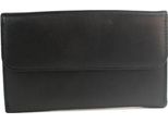 Pelle Delle Contee Orientali - Portafoglio In Pelle A Contrasto "Bridget"" EL364 (Taglia Unica) (Nero/Rosso)"