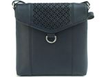 Eastern Counties Leather - Borsa Da Donna "Janie"", Pelle EL387 (Taglia Unica) (Blu Navy)"