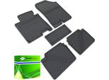 DK1405 - Set Di Tappetini In Gomma Per Golf Vi (5K1) 2008-2013 Nero