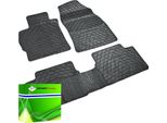DK1230 - Set Di Tappetini In Gomma Per Auris (E15) 2006-2012 Nero