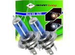 H4100W - Lampadina Alogena Per Auto, Ottica Allo Xeno, H4 12V 100/80W (P43T)