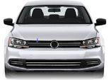 KS1232 - Modanatura Della Griglia Del Radiatore In Acciaio Inox, Cromata Adatto Per Jetta Iv Dal 2011->