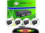 PS034B - Set Di Ausilio Al Parcheggio Nero Con 4 Sensori