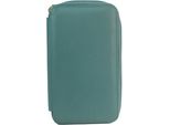 Eastern Counties Leather - Portafoglio "Kendra Travel"", Pelle EL441 (Taglia Unica) (Blu Acqua)"