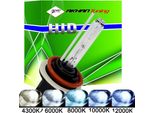 XBH9-12000K - Lampadina Allo Xeno Per Auto, Lampada, H9 35W 12000K (PGJ19-5)