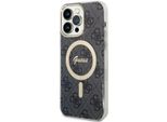 Guess Guhmp14Xh4Stk Custodia Rigida 4G Magsafe Per Iphone 14 Pro Max6.7 Czarny/Nero