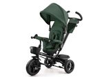 Kinderkraft Aveo - Triciclo - Sedile Regolabile - Ruote Grandi - Pieghevole - Cinture Di Sicurezza - Schienale Alto - Accessori Inclusi - Verde