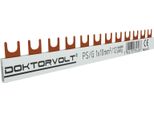 1 Fase Sbarra Di Distribuzione A Forcella 12 Poli 10Mm2 Ps/G Sbarra Di Distribuzione 63A Dv 6268